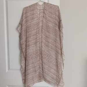 Patterned Kimono Cardigan